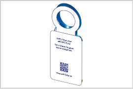 Umschlag für Ihre Werbung - Rückseite (Beispielabbildung)