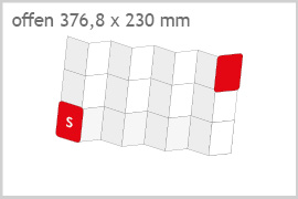 8x3 Falzfelder 