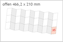 11x3 Falzfelder