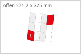 4x3 Falzfelder 